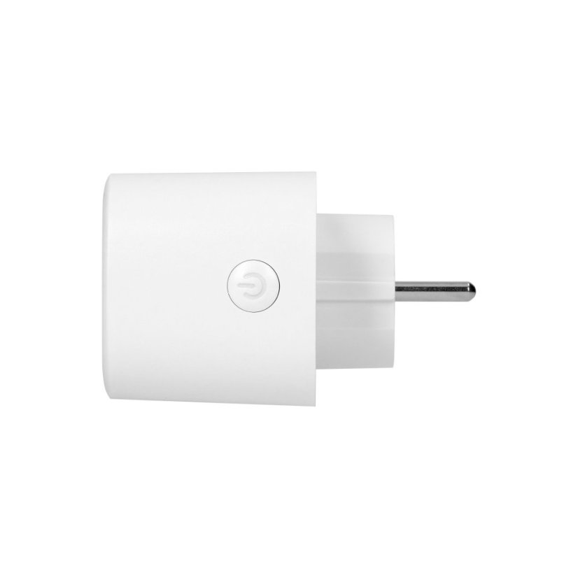 Inteligentná bezdrôtová dvojzásuvka Tuya Smart Wi-Fi, farba biela