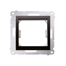 Adaptér přechodový (průchodka) pro zařízení standardu 45 x 45 mm, Simon 54, barva antracitová metalizovaná