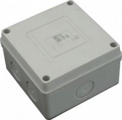 SEZ DK Krabicová rozvodka + svorka, IP65, PA, 89x89x52,5mm