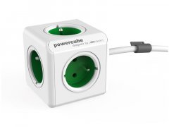 Zásuvka PowerCube EXTENDED s káblom 1,5m zelená