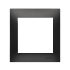Rámček 1-násobný, čierna matná