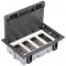 Podlahová krabice SF obdélníkový 8×K45 4×S500 70mm105mm šedá