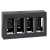 Nástenný box SIMON 500 4×S500 8×K45 grafitovo-sivý