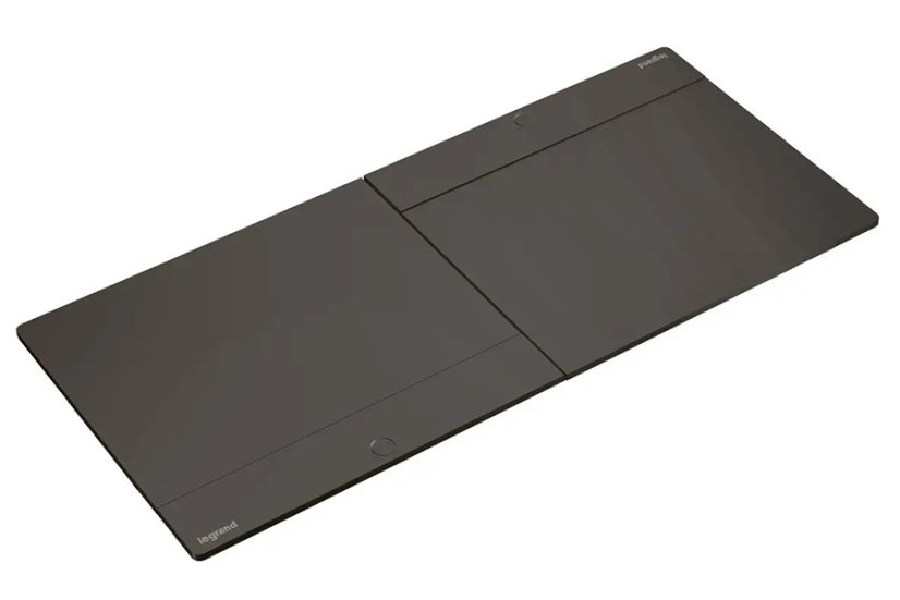 Pop-up blok INCARA 2x zásuvka 250V + 2x USB A+C nabíječka, (proti sobě), barva černá, kabel 2m