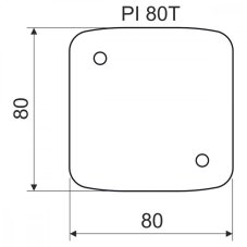 Podložka tepelně izolační PI 80 T_XX