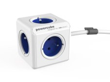 Zásuvka PowerCube EXTENDED s káblom 1,5m modrá