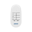 Bezdrôtová zásuvka MINI s diaľkovým ovládaním, 1 + 1, biela