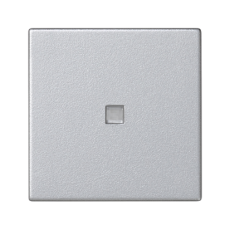 Kryt K45 s podsvícením barva: bílý 45×45mm hliník