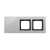 Moduly s dotykovým panelem 3 4 dotyková pole, otvor pro příslušenství Simon 54, otvor pro příslušenství Simon 54, bouřková/antracit