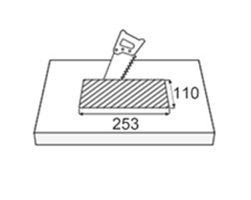 Otočná zásuvka do stola v hliníkovom puzdre, farba strieborná, 3x 230V, vypínač, kábel 1.5m (odretá hrana)