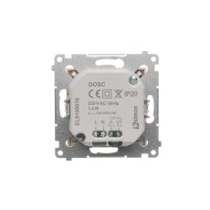 LED osvětlení s pohybovým senzorem (přístroj s krytem), 230 V / 1,40 W, barva světla studená bílá (5900 °K), Simon 54, barva krémová