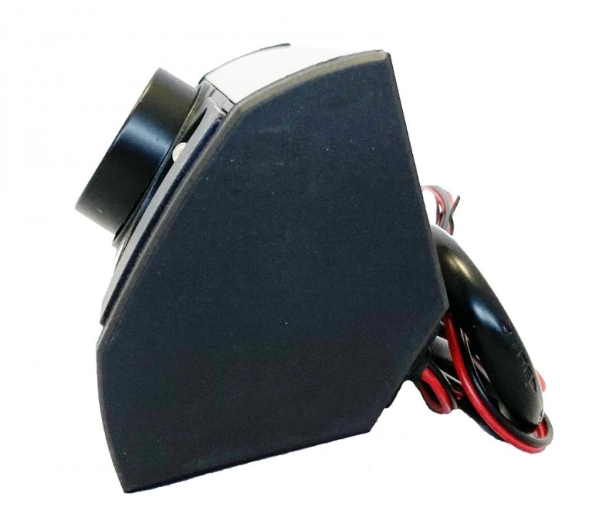 Zásuvka stolní rohová MINI s regulátorem CCT a uzemněnou zásuvkou 230V, kabel 20cm