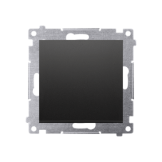 Krížový spínač (prístroj s krytom), bez piktogramu, radenie 7, Simon 54, farba čierna matná metalizovaná