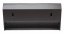 Rohová zásuvka 2x 250V, barva matná černá, bez kabelu