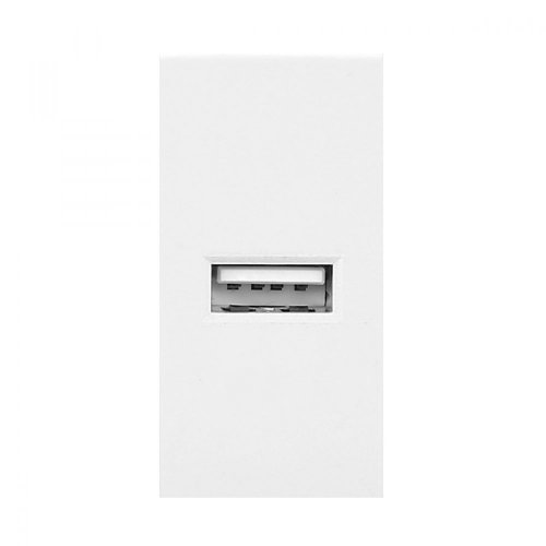 Modulárny nabíjací USB port NOEN. farba biela