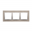 Simon Betónový rám 3-násobný svetlý betón/strieborný