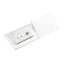 Pop-up blok INCARA 2x zásuvka 250V + 2x USB A+C nabíječka, (proti sobě), barva bílá, kabel 2m