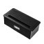 Zásuvkový blok 2x 230V, 2x USB nabíjecí (Typ -A, Typ-C), 1x HDMI, 1x RJ45, kabel 3m, hliník, barva černá