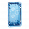 Krabice zapuštěné SIMON 500 1×S500 2×K45 modrá transparentní