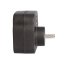 Zásuvková rozdvojka 2× 230 V + nabíječka USB-A + USB-C PD 20 W s vypínačem, černá