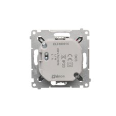 LED osvětlení (přístroj s krytem), 230 V / 1,1 W, barva světla studená bílá (5900 °K), Simon 54, barva antracitová metalizovaná