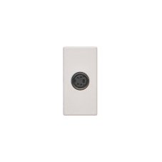 Kryt K45 S-VIDEO 45×22,5mm čistě bílá