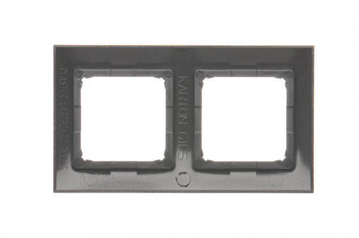 Rámček 2 - pre sadrokartónové krabice antracitová, metalizovaná