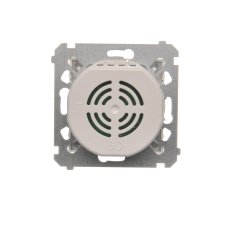 Stmívač pro stmívatelné LED (přístroj s krytem), otočné ovládání, tlačítkové spínání, jednoobvodový, 2W - 200W, 230 V~, Simon 54, barva bílá