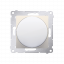 LED signalizátor - bílé světlo krémová