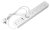 Prepäťová ochrana 5x230V, typ EasyEject, 2x rýchle nabíjanie USB A+C, podsvietený vypínač, 1,5 m kábel