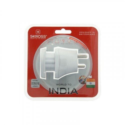 Cestovný adaptér India Combo pre použitie v Indii