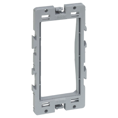 Nástenný box S500, 4x zásuvka 250V, bez kábla, povrch hliník