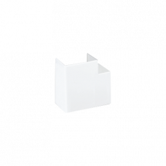 Plochý spoj CABLOPLUS 185×55mm čistě bílá