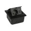 Podlahová zásuvka FLOOR BOX,  1×230 V (schuko), USB-A + USB-C PD 20 W, barva černá