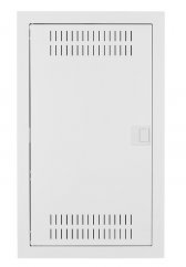 SEZ-CZ Multimediálny rozvádzač IP30, perforované dvere, 603x358x94mm