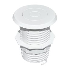 Výsuvná nabíjačka USB A+C 24W PD, farba biela