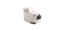 Vložka počítačové zásuvky RJ45 kat.6A, stíněná (STP) nerezová ocel