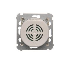 Stmívač pro stmívatelné LED (přístroj s krytem), otočné ovládání, tlačítkové spínání, jednoobvodový, 2W - 200W, 230 V~, Simon 54, barva zlatá metalizovaná