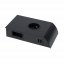 Zásuvkový box 1x 230V + 2x 230V (plochá) + 2x USB-A nabíjecí, kabel 2m, barva černá matná
