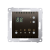Digitální programovatelný termostat s vestavěným snímačem teploty hnědá matná, metalizovaná
