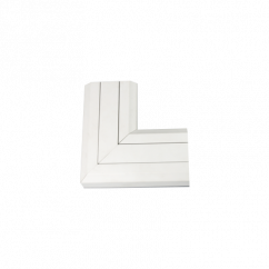 Plochý horný kĺb CABLOMAX 210 × 55 mm čisto biely