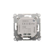 LED osvětlení s pohybovým senzorem (přístroj s krytem), 14 V / 0,78 W, barva světla studená bílá (5900 °K), Simon 54, barva zlatá metalizovaná