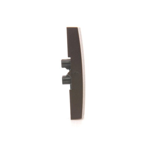 Simon Jednoduchý kryt s okienkom pre spínače a tlačidlá hnedý matný, metalizovaný