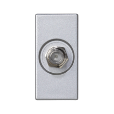 Kryt K45 SAT konektor 45×22,5mm hliník