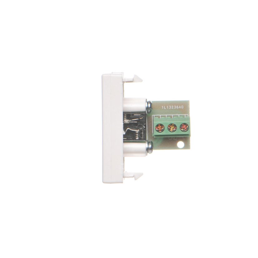Kryt K45 Mini-jack 3,5mm 45×22,5mm čistě bílá