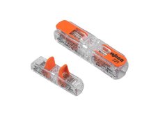 Svorka spojovací Wago 221-2411, 2x0,2-4mm s páčkou, 5 kusů