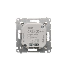 LED osvětlení s pohybovým senzorem (přístroj s krytem), 230 V / 1,40 W, barva světla studená bílá (5900 °K), Simon 54, barva zlatá metalizovaná