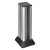 Mini inštalačné stĺpiky obojstranné ALC 741mm 20×K45 10×CIMA 10×S500 hliník