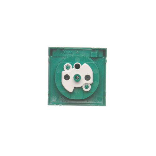 Simon Kryt zásuvky s uzemnením - IP44 - vičko vo farbe krytu, antibakteriálne zelené
