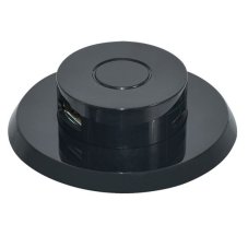Výsuvná nabíjačka USB A+C 24W PD, farba čierna